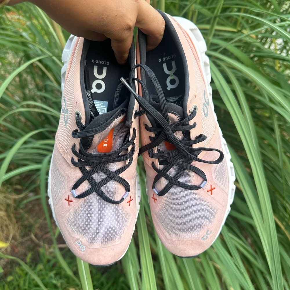On Running Women's Peach Athletic Shoes
